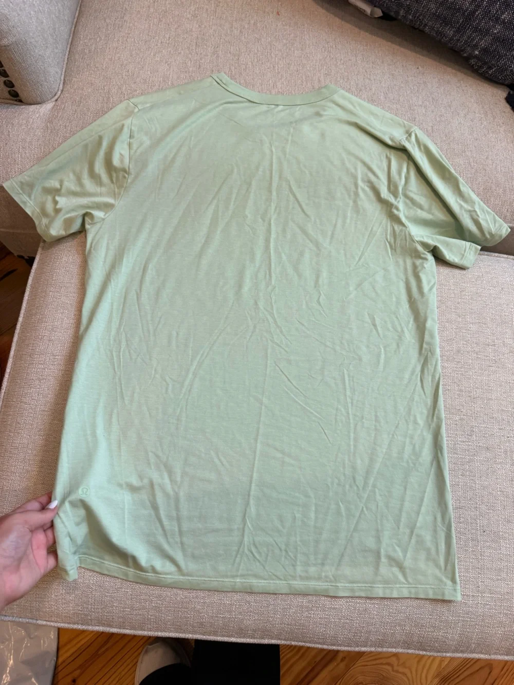 lululemon athletica Short Sleeve Tee in Light Sage Green